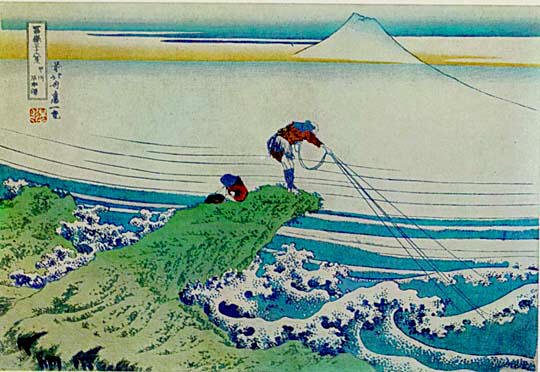 Hokusai print